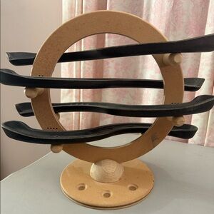 Plantoys Curvy Click Clack wooden marble run